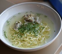 Куриная лапша