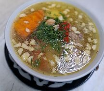 Шурпа с говядиной