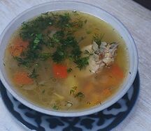 Суп куриный