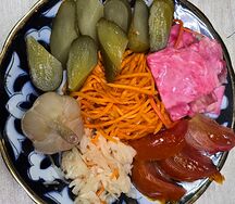 Солёная тарелка