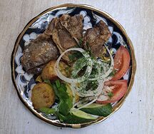 Казан-кебаб с бараниной