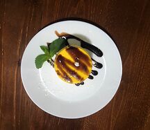 Пирожное Манго-маракуйя
