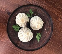 Хинкали с бараниной