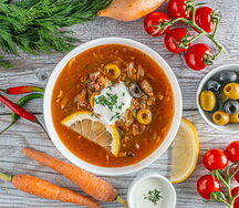 Солянка мясная