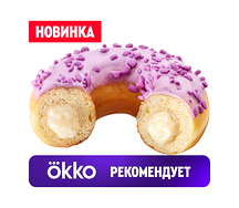 Донат Черничный Чизкейк