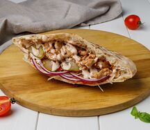 Пицца-Брод с курицей