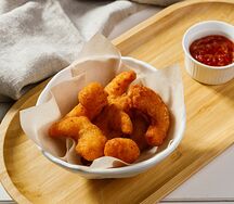 Хрустящие креветки