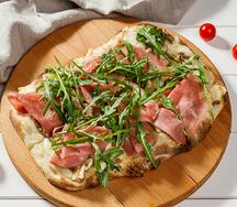 Римская пицца Ветчина и грибы