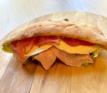 Пицца-Брод с мортаделлой