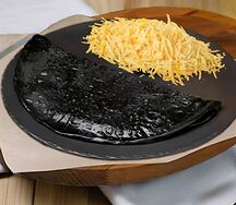 Black хычин с сыром и картофелем