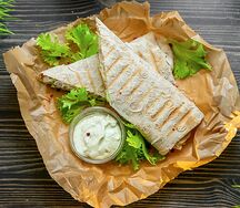 Шаурма со свининой