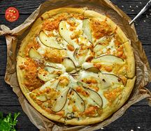 С грушей и Дор Блю