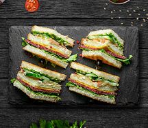 Сэндвич с салями