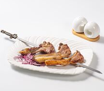 Шашлык из бараньей корейки