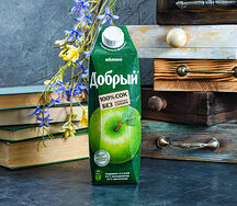 Сок Добрый яблочный