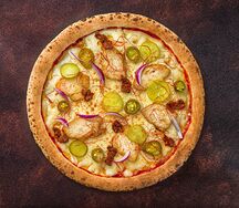 Пицца Курочка с аджикой Большая