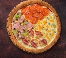 Пицца 4 вкуса Большая