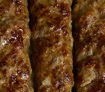 Люля-кебаб из курицы с грибами 