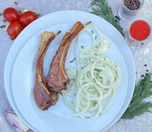 Баранья корейка