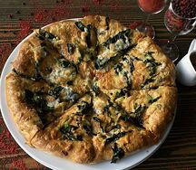 Хачапури со шпинатом 