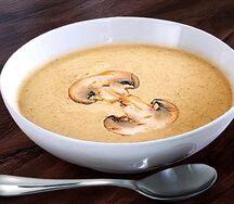 Крем суп с шампиньонами