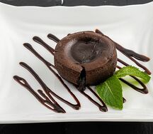 Шоколадный фондан