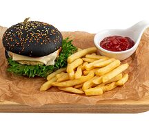 Классический бургер с мраморной говядиной