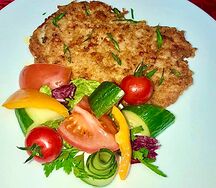 Отбивная в панировке