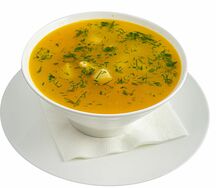 Домашний куриный супчик с фрикадельками