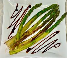 Спаржа на гриле