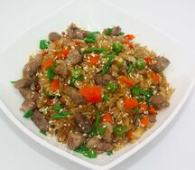 Вок Рис со свининой