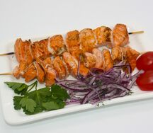 Шашлычок из филе семги