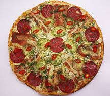 Пицца Деревенская