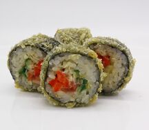 Горячий ролл Веган Темпура