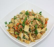 Вок Рис с куриным филе