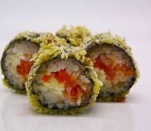Горячий ролл Сяке Темпура