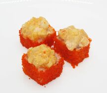 Запеченный ролл Калифорния