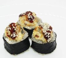 Запеченный ролл с угрем