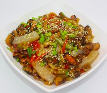 Вок Лапша с морепродуктами