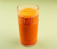 Сок морковный свежевыжатый