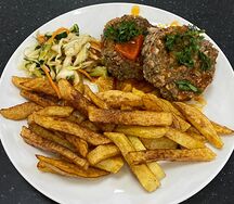 Котлеты из говядины на гриле