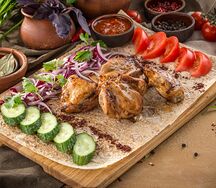 Шашлык из куриного бедра