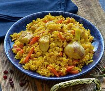 Плов узбекский с курицей