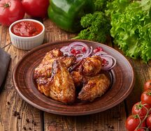 Шашлык из куриных крылышек