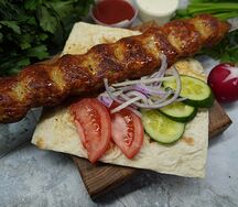 Люля-кебаб из курицы к на мангале