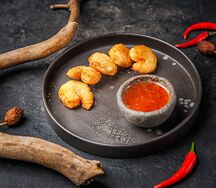 Тигровые креветки в панко