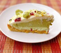 Торт Зеленый чай с белым шоколадом