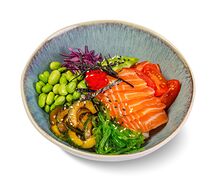 Поке с лососем