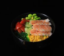 Поке с креветками