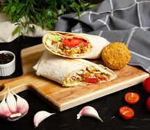 Шаурма с фалафелем